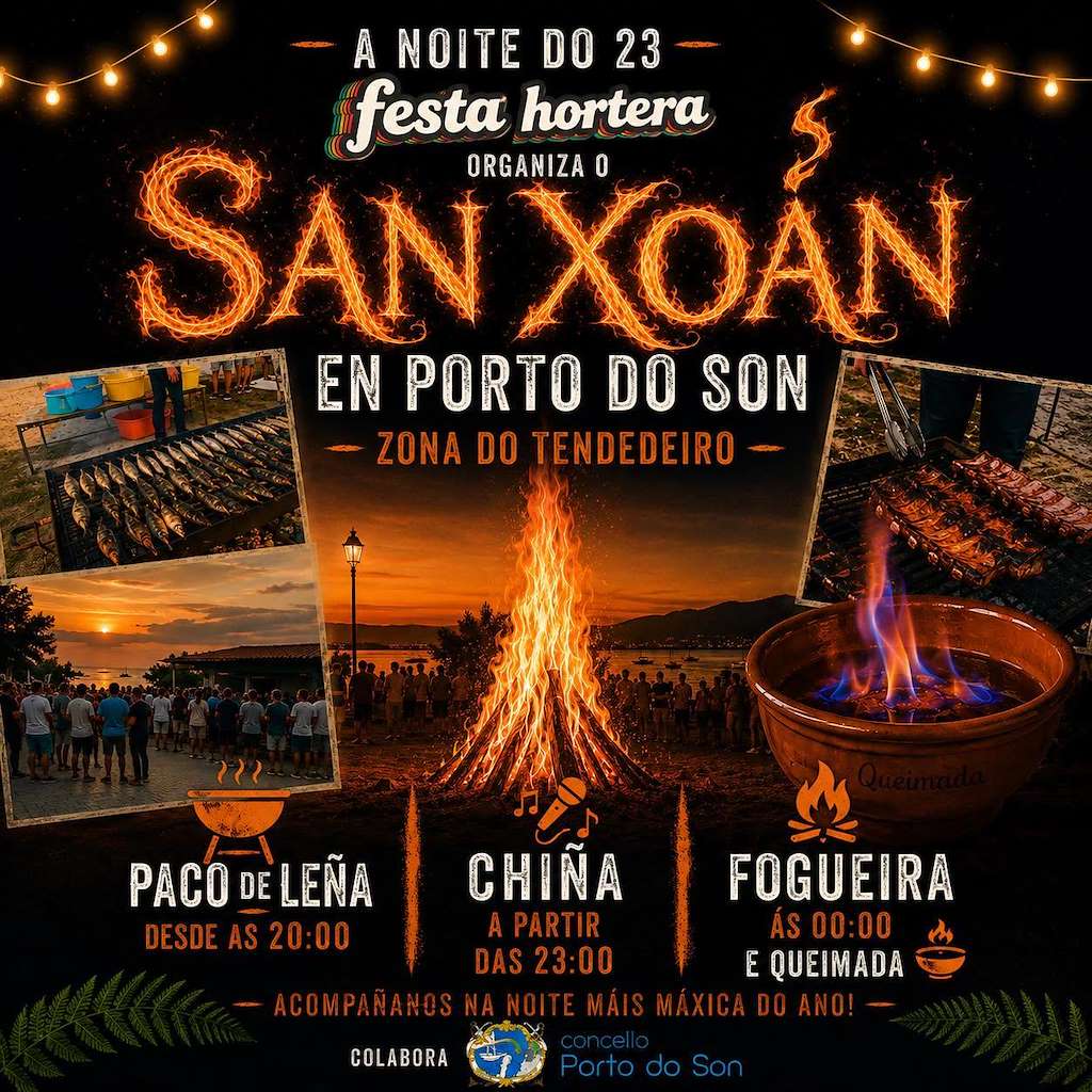 San Xoán en O Porto do Son