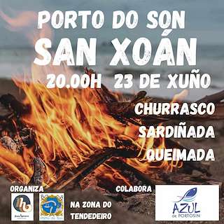 Fechas, información, programa, cartel, imágenes, mapa y ubicación de San Xoán  en  O Porto do Son