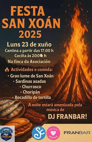 Fechas, información, programa, cartel, imágenes, mapa y ubicación de San Xoán  en  Salceda de Caselas