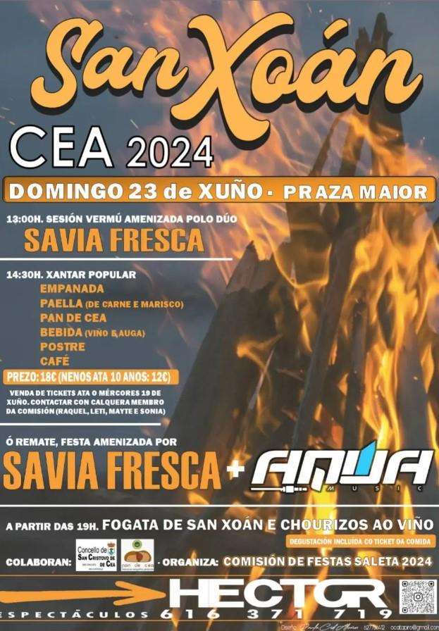 San Xoán en San Cristovo de Cea