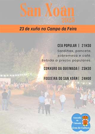 Fechas, información, programa, cartel, imágenes, mapa y ubicación de San Xoán  en  Taboada
