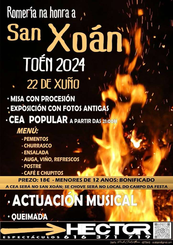 San Xoán  en Toén