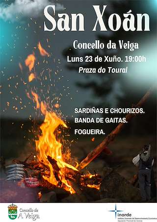 Fechas, información, programa, cartel, imágenes, mapa y ubicación de San Xoán  en  Veiga