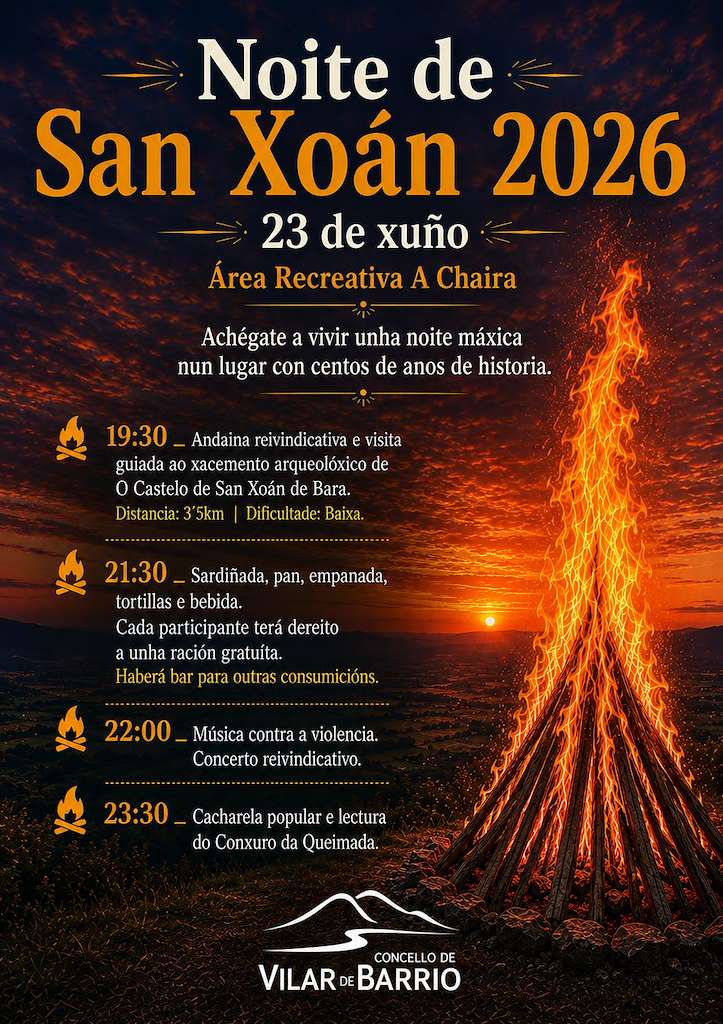 San Xoán (2026) en Vilar de Barrio