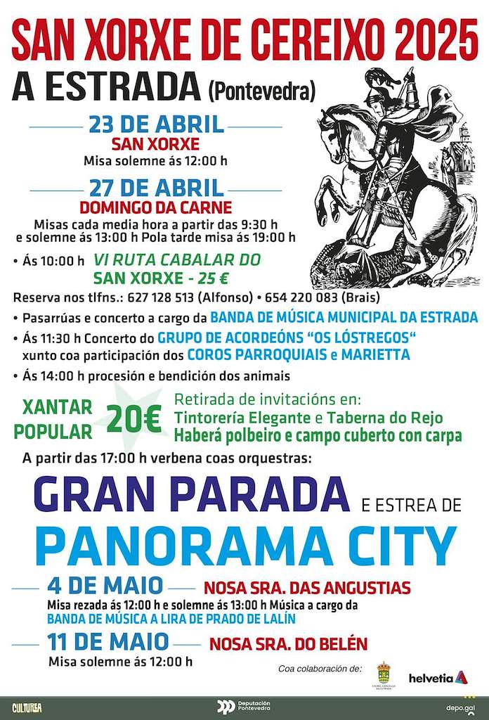 San Xorxe de Cereixo  (2025) en A Estrada