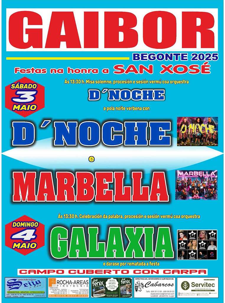 San Xosé de Gaibor en Begonte