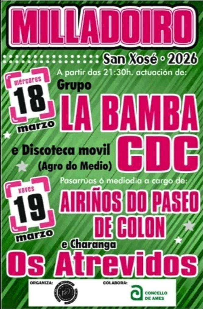 San Xosé de O Milladoiro en Ames