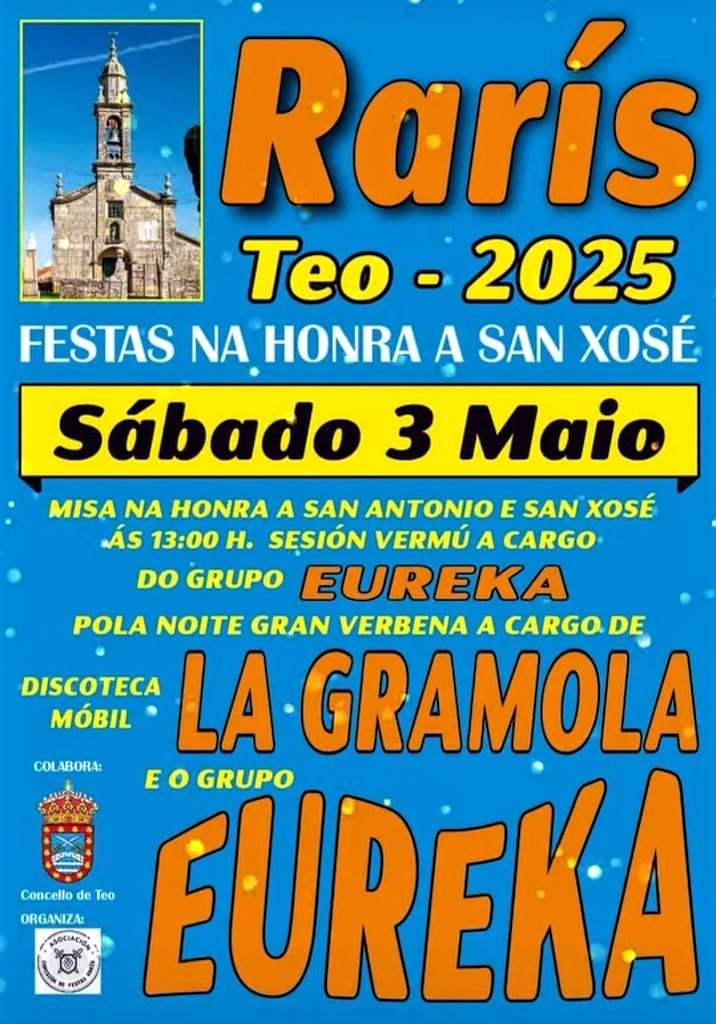 San Xosé de Raris (2024) en Teo