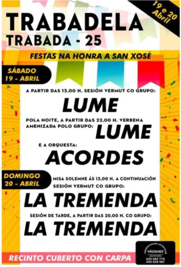 San Xosé de Trabadela en Trabada