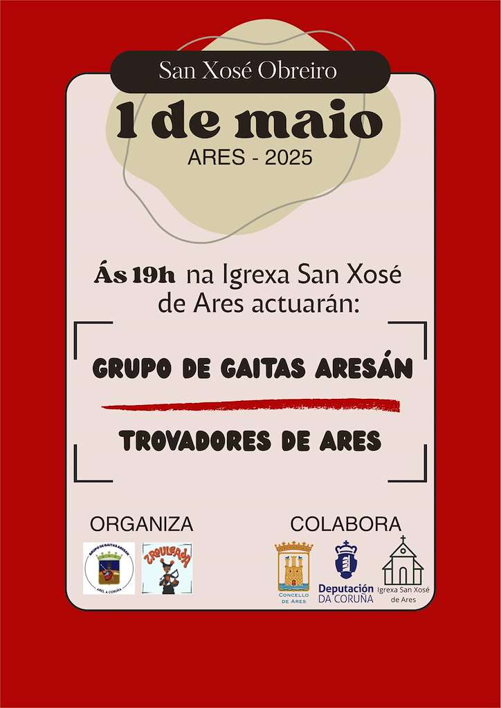San Xosé Obreiro (2025) en Ares