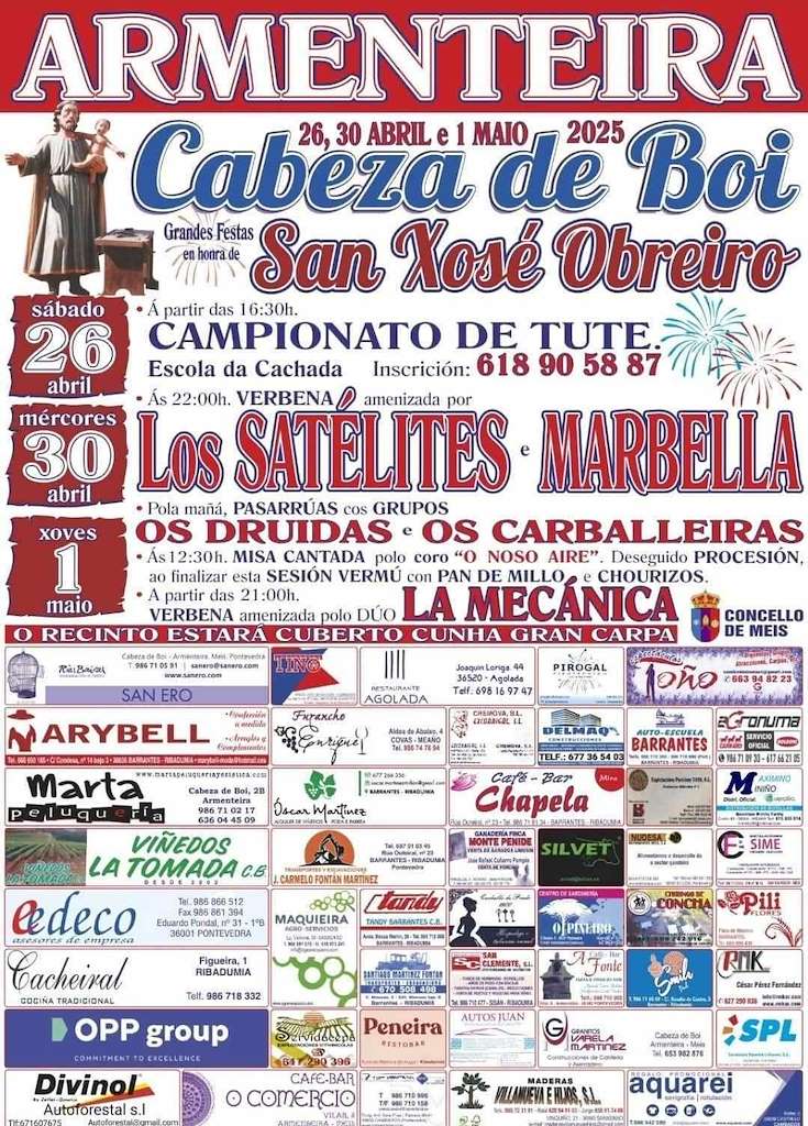 San Xosé Obreiro de Cabeza de Boi  en Meis
