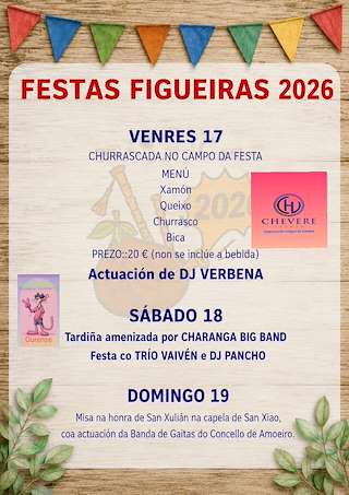 Fechas, información, programa, cartel, imágenes, mapa y ubicación de San Xulián de Figueira  en  Amoeiro