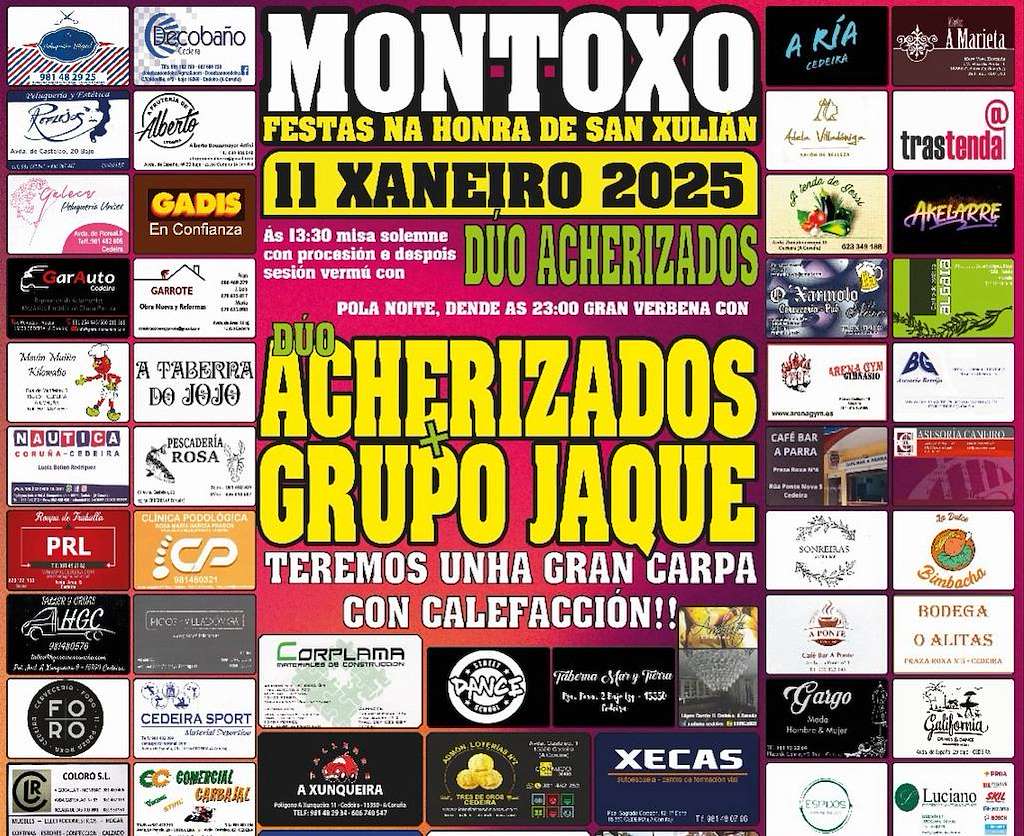 San Xulián de Montoxo  en Cedeira