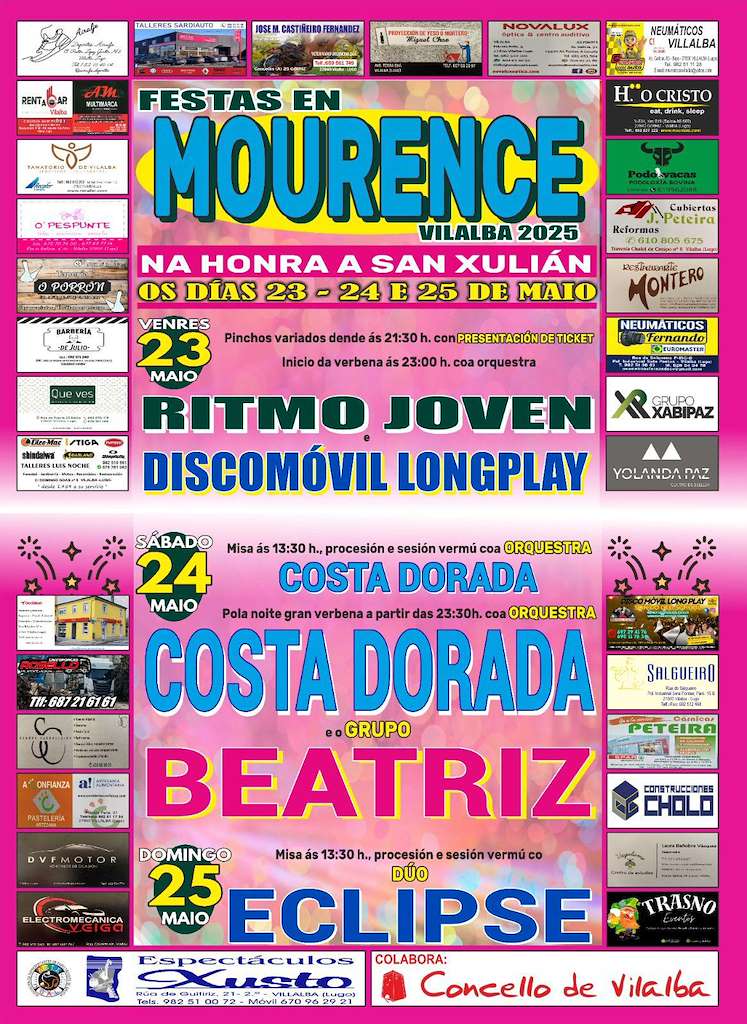 San Xulían de Mourence (2025) en Vilalba