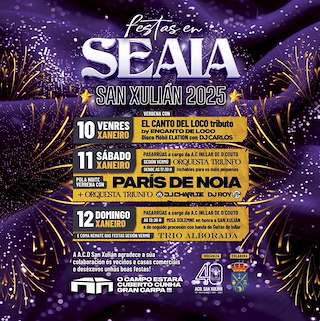 Fechas, información, programa, cartel, imágenes, mapa y ubicación de San Xulián de Seaia  en  Malpica de Bergantiños