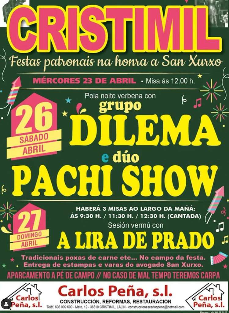 San Xurxo de Cristimil (2025) en Lalín