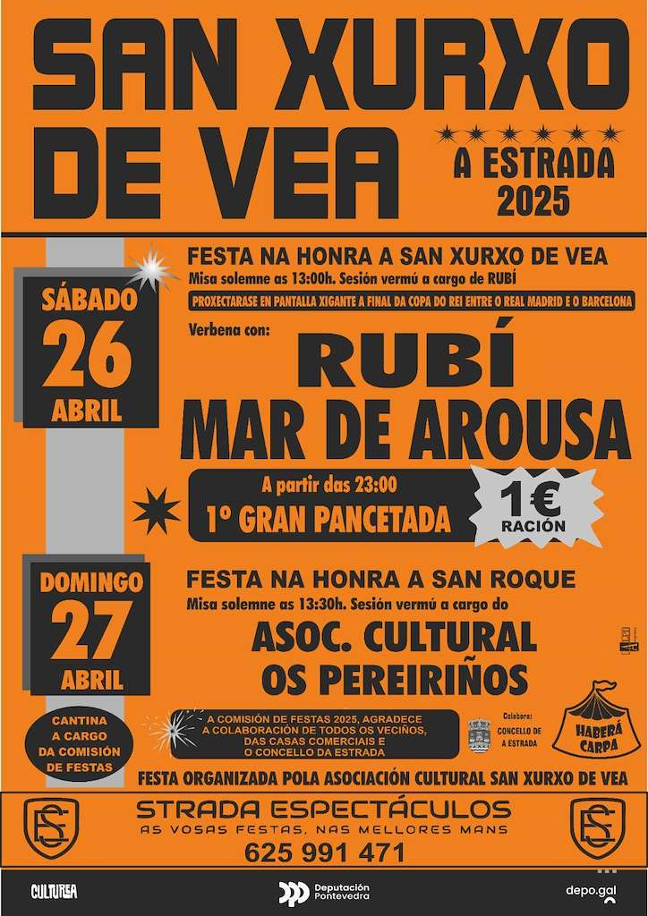 San Xurxo de Vea (2025) en A Estrada