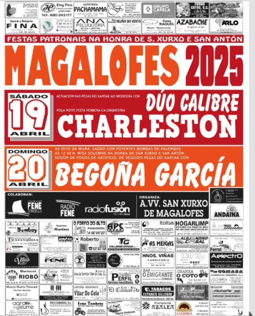 San Xurxo e San Antón de Magalofes (2025) en Fene