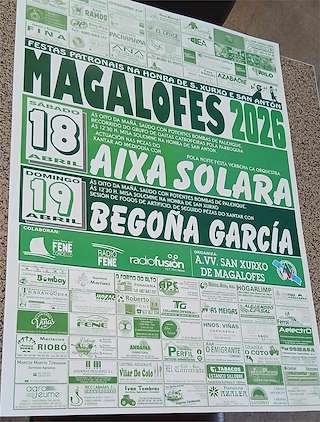 Fechas, información, programa, cartel, imágenes, mapa y ubicación de San Xurxo e San Antón de Magalofes (2026) en Fene