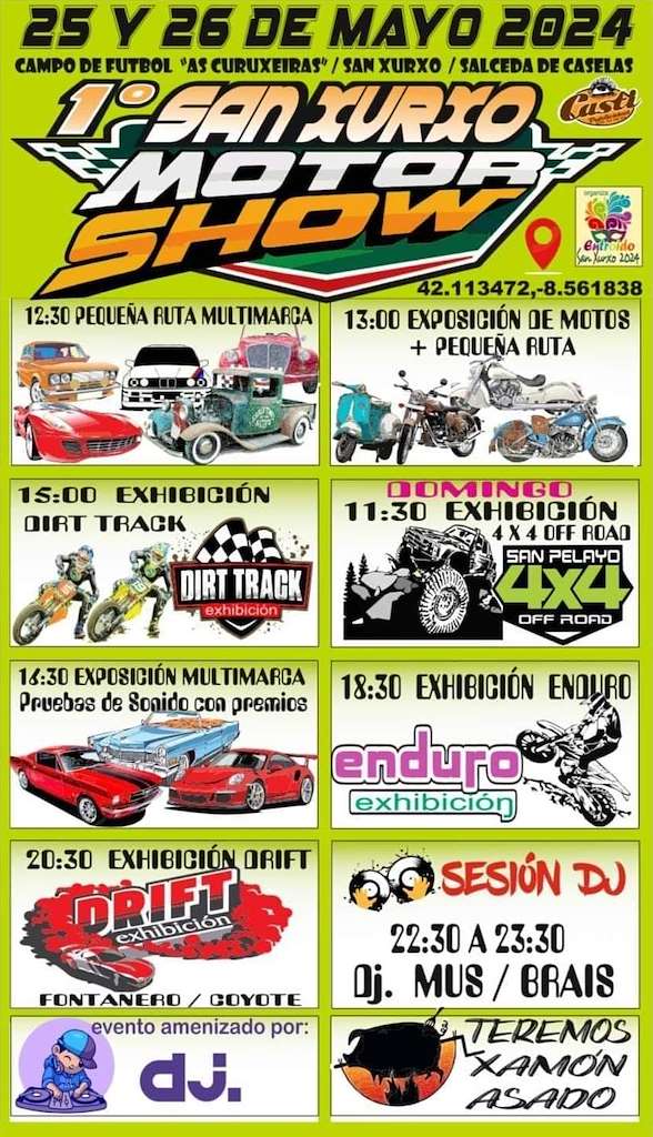 I San Xurxo Motor Show en Salceda de Caselas