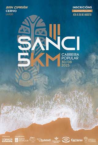 Fechas, información, programa, cartel, imágenes, mapa y ubicación de III Sanci 5K Popular   en  Cervo