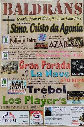 Santísimo Cristo da Agonía de Baldráns - XXXII Romería do Polbo á Feira en Tui