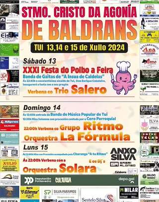 Santísimo Cristo da Agonía de Baldráns - XXXII Romería do Polbo á Feira en Tui