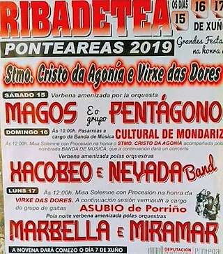 Santísimo Cristo da Agonía e Virxe das Dores de Ribadetea en Ponteareas