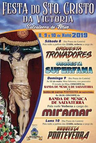 Santísimo Cristo da Victoria en Salvaterra do Miño