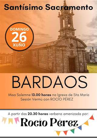 Santísimo Sacramento de Bardaos en Tordoia