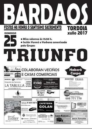 Santísimo Sacramento de Bardaos en Tordoia