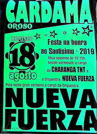 Santísimo Sacramento de Cardama en Oroso