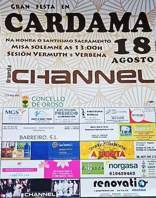 Santísimo Sacramento de Cardama en Oroso