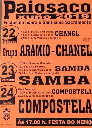 Santísimo Sacramento de Paiosaco en Laracha