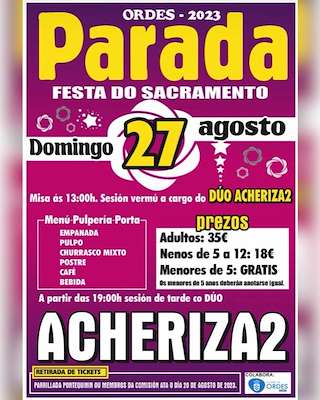 Santísimo Sacramento de Parada en Ordes