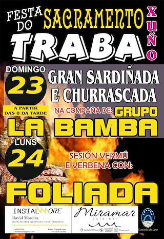 Santísimo Sacramento de Traba (2026) en Laxe