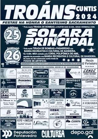 Santísimo Sacramento de Troáns en Cuntis