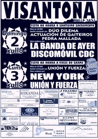 Santísimo Sacramento e Virxe do Carme de Visantoña en Mesía