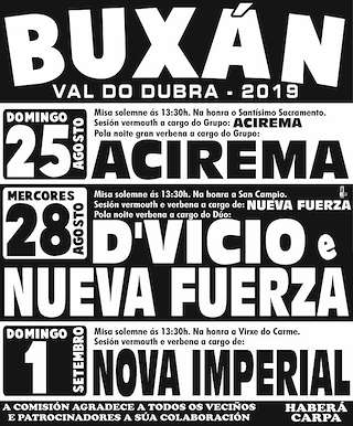 Santísimo Sacramento e San Campio de Buxán en Val do Dubra