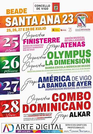 Santa Ana de Beade en Vigo