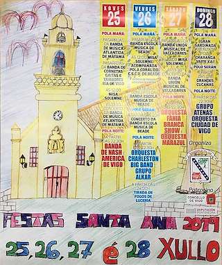 Santa Ana de Beade en Vigo