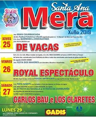 Santa Ana de Mera en Oleiros