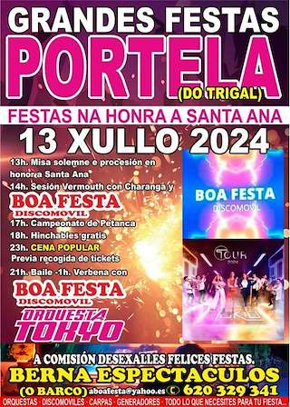 Santa Ana de Portela do Trigal (2026) en Carballeda de Valdeorras