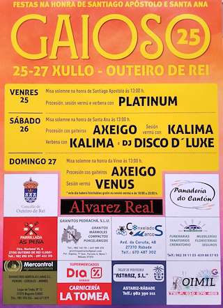 Santa Ana y Santiago Apóstol de Gaioso (2026) en Outeiro de Rei