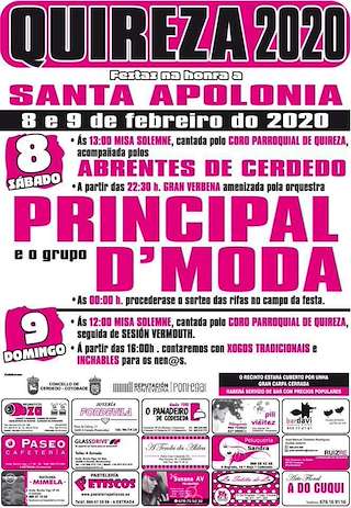 Santa Apolonia de Quireza en Cerdedo Cotobade