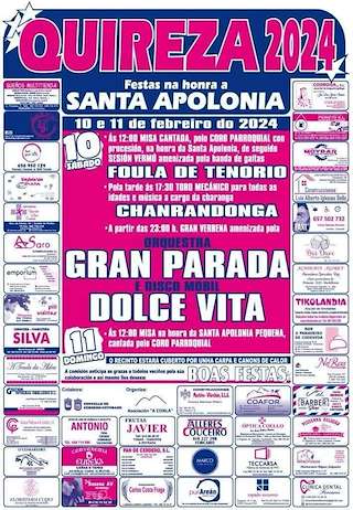 Santa Apolonia de Quireza en Cerdedo Cotobade