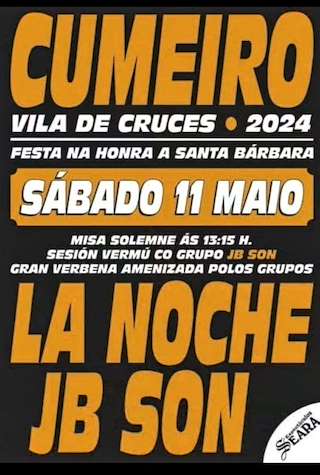 Santa Bárbara de Cumeiro (2026) en Vila de Cruces