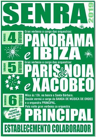 Santa Bárbara de Senra en Oroso