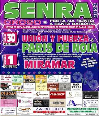 Santa Bárbara de Senra en Oroso