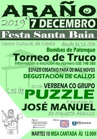 Santa Baia de Araño  (2025) en Rianxo